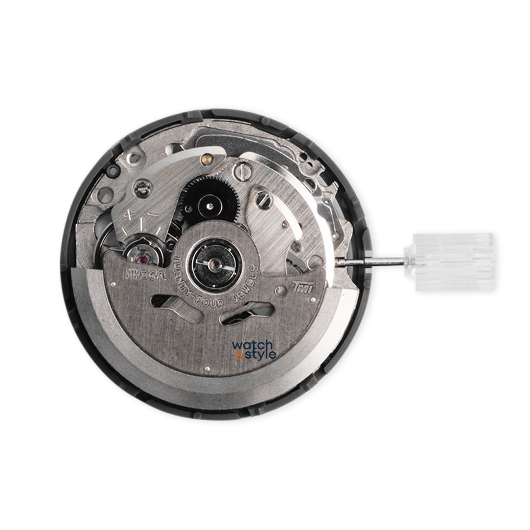 Seiko (SII) NH36A Automatic Movement (3 o'clock crown case