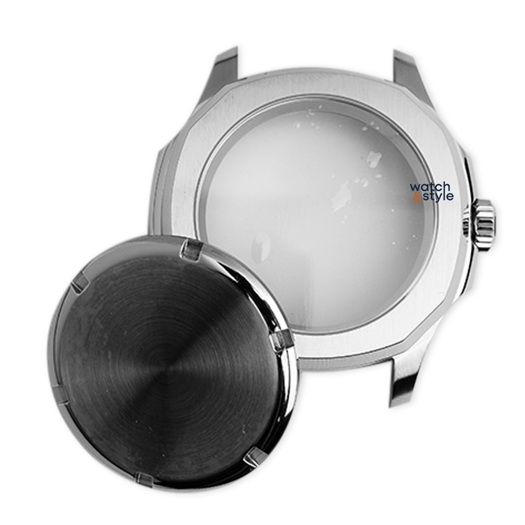 RC1163 Nautilus Style Case - Silver – Watch&Style