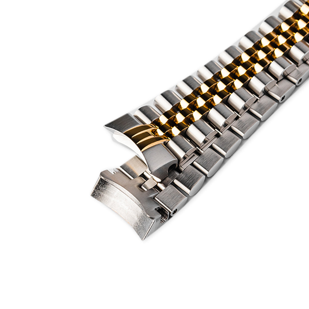 SB1216 SRPE Jubilee Bracelet - Two Tone Silver/Gold